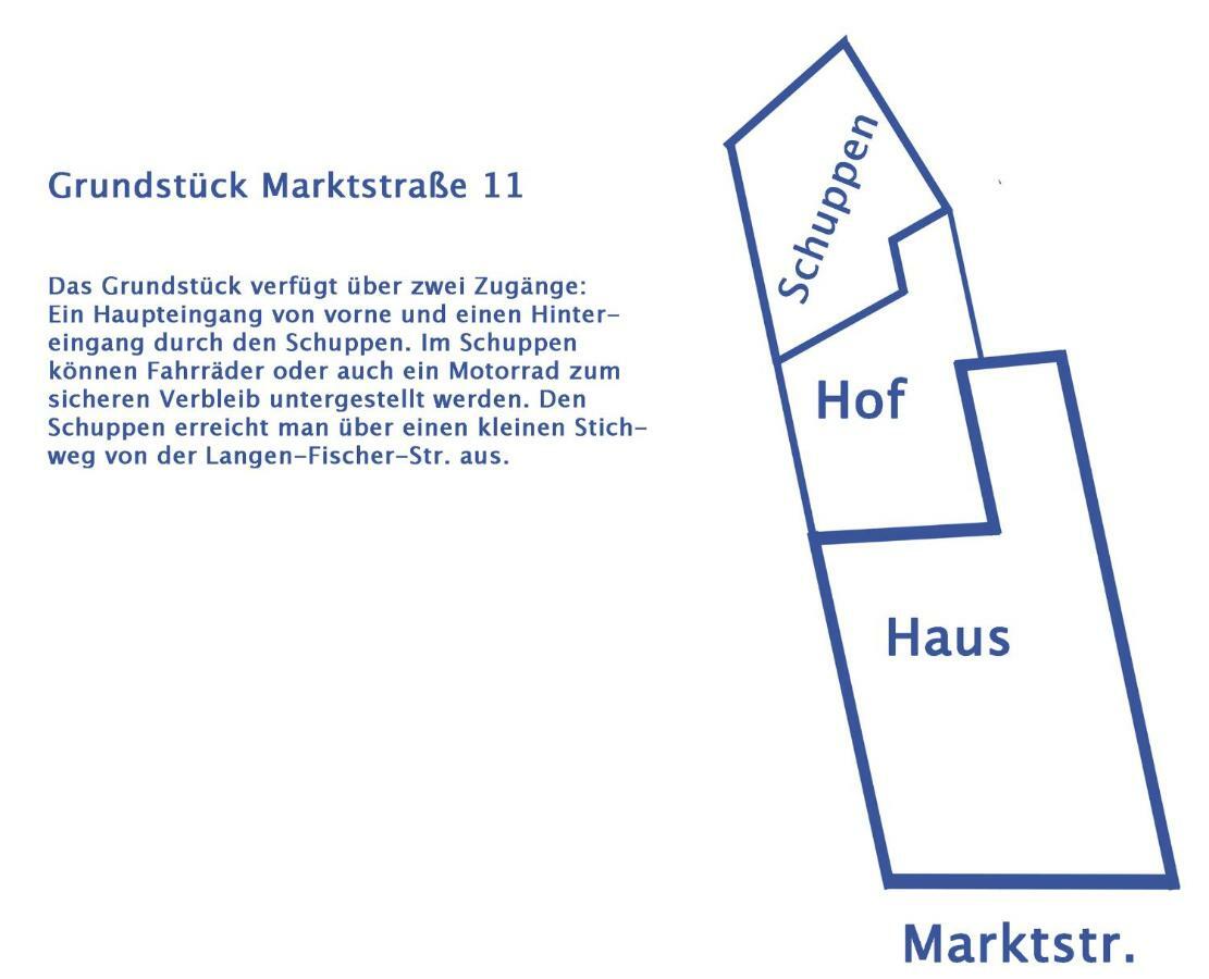 Ferienhaus Marktstrasse Tangermünde エクステリア 写真